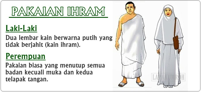 Seperti apa pakaian ihram sesuai Sunnah